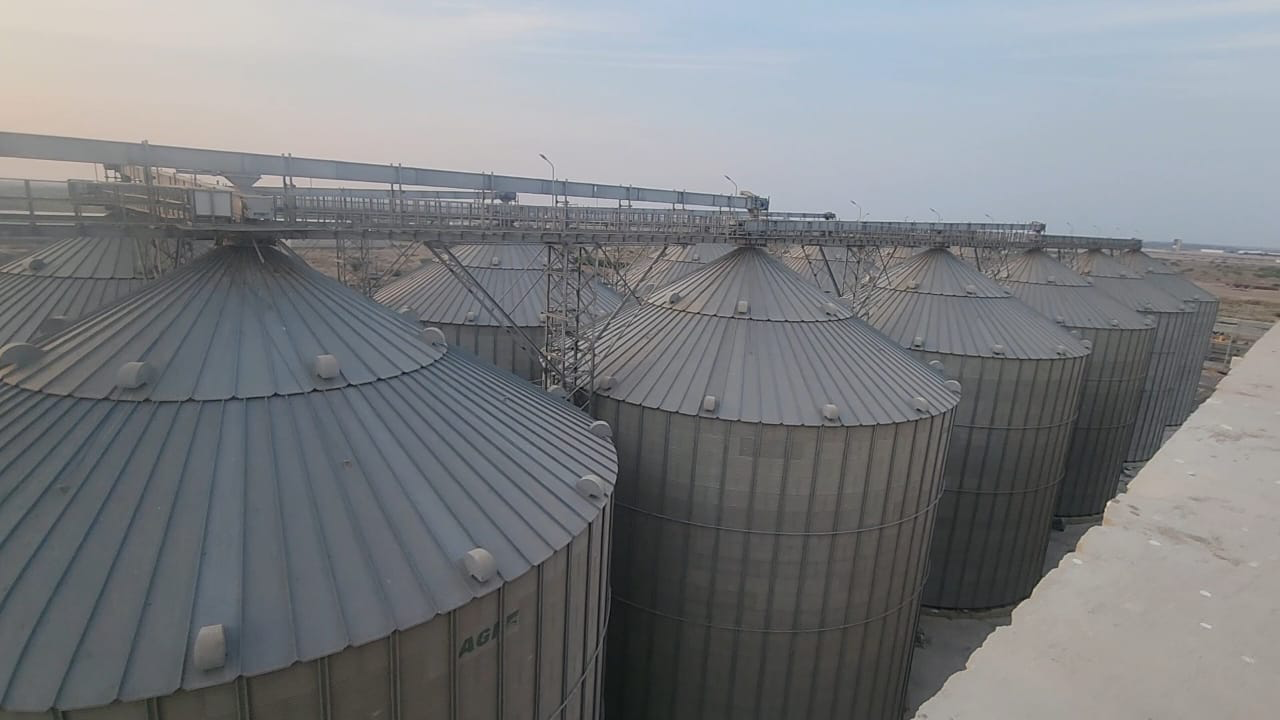 grain silos